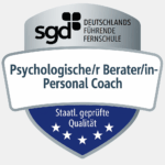 SGD-Abschlusszertifikat – offizielles Badge zur Verifizierung meiner Qualifikation als Psychologische Beraterin